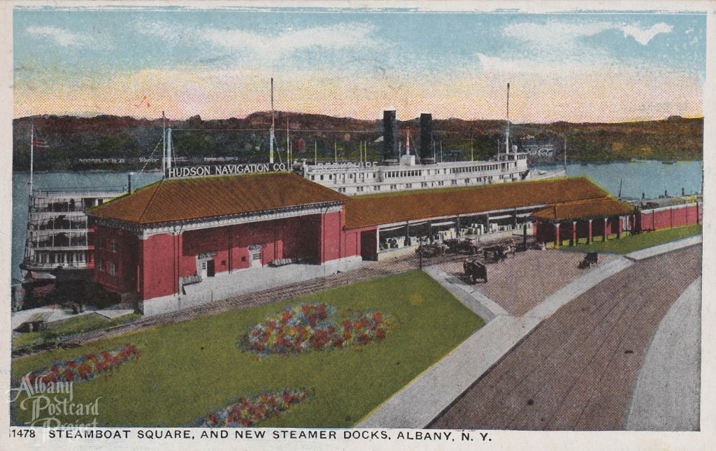 Steamboat Square and New Steamer Docks